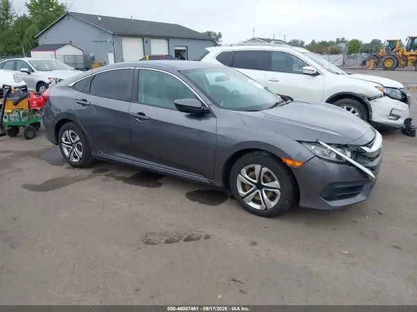 19XFC2F54HE035398 — 2017 Honda Civic, Передняя часть (Front End), фото до ремонта