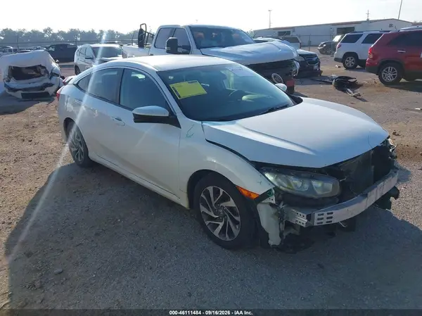 19XFC2F75HE004680 — 2017 Honda Civic, Передняя часть (Front End), фото до ремонта