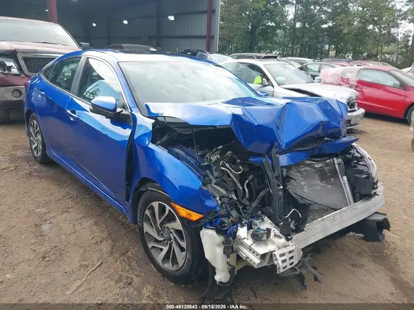 2HGFC2F72HH506469 — 2017 Honda Civic, Передняя часть (Front End), фото до ремонта