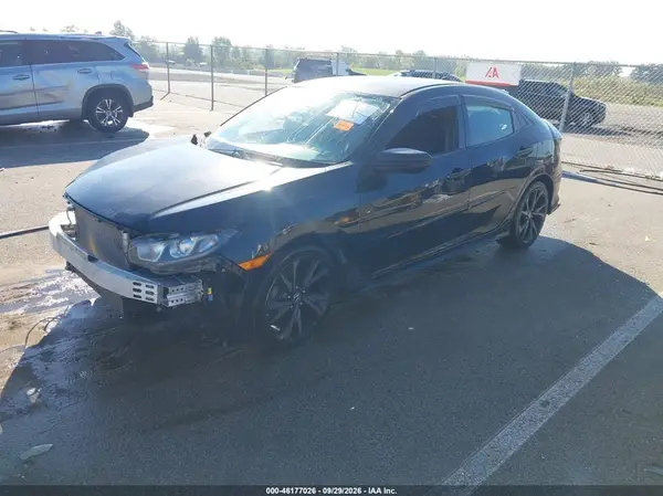 SHHFK7G40HU205125 — 2017 Honda Civic, фото 2 с аукциона IAAI, Передняя часть