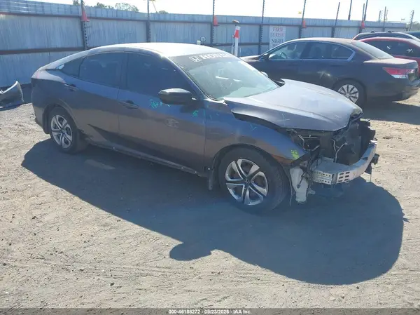 19XFC2F57HE007675 — 2017 Honda Civic, Передняя часть (Front End), фото до ремонта