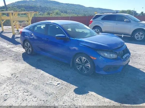19XFC1E37HE019593 — 2017 Honda Civic, Передняя часть (Front End), фото до ремонта