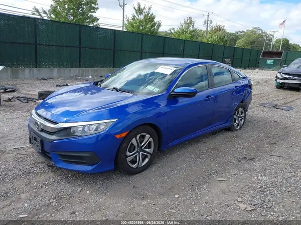 2017 HONDA CIVIC VIN 19XFC2F57HE044967 фото 2