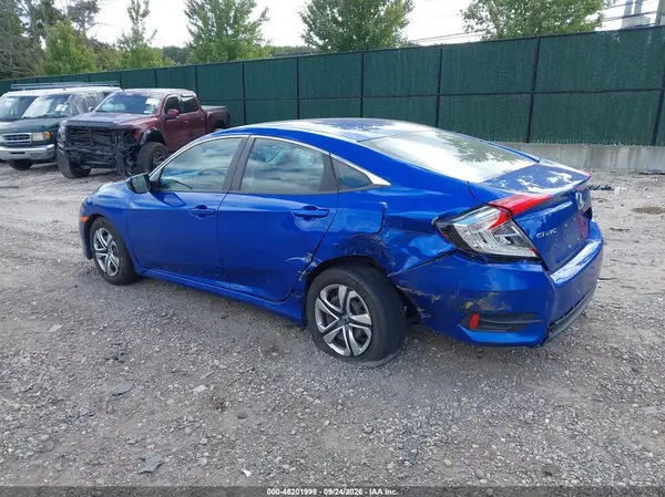 2017 HONDA CIVIC VIN 19XFC2F57HE044967 фото 3