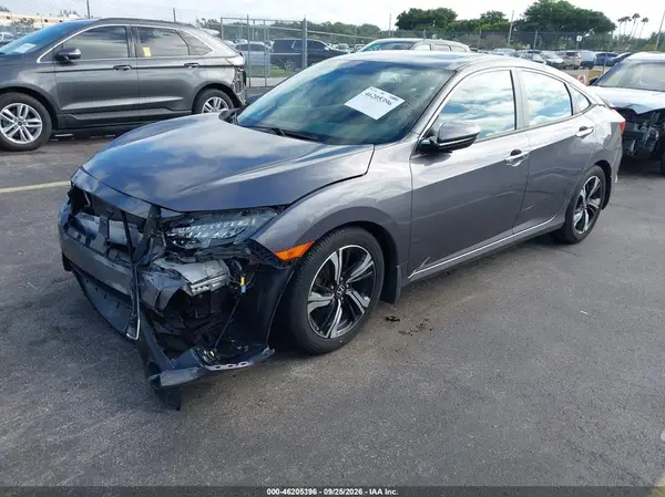 2017 HONDA CIVIC VIN 19XFC1F9XHE018750 фото 2