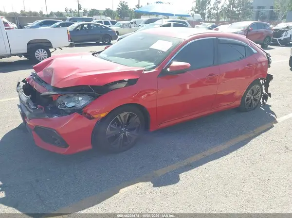SHHFK7H57HU418791 — 2017 Honda Civic, фото 2 с аукциона IAAI, Передняя часть