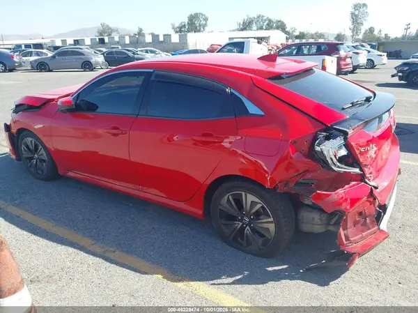 SHHFK7H57HU418791 — 2017 Honda Civic, фото 3 с аукциона IAAI, Передняя часть