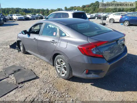 2017 Honda Civic Lx VIN 19XFC2F59HE228145 фото 4