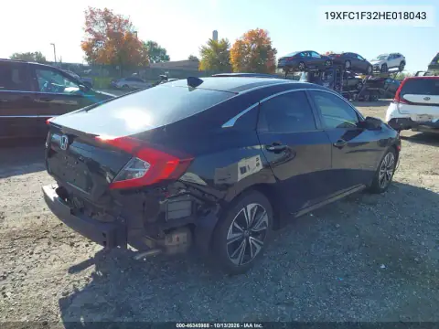 19XFC1F32HE018043 — 2017 Honda Civic, фото 5 с аукциона IAAI, Сзади слева