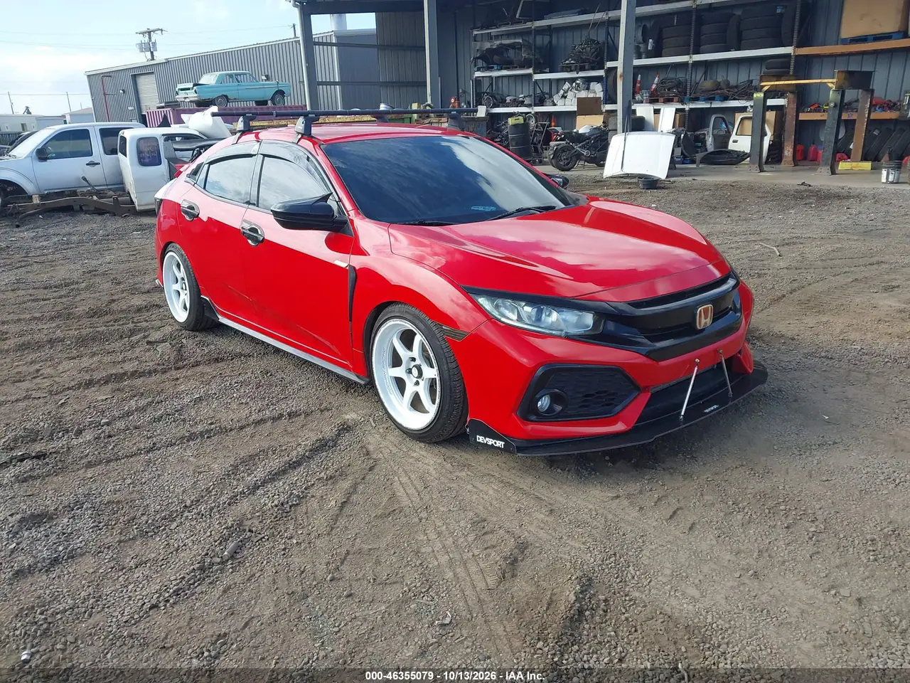 2017 Honda Civic Sport VIN SHHFK7H45HU207368 фото 2