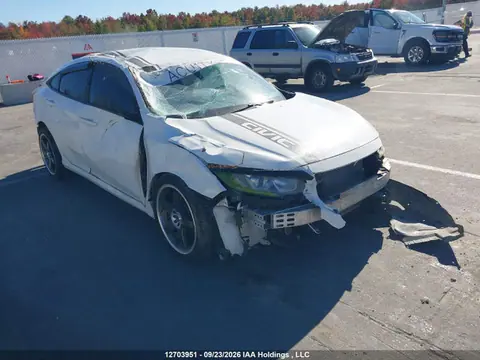 2HGFC2E56JH000150 — 2018 Honda Civic, Передняя часть (Front), фото до ремонта