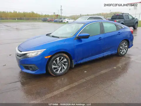 2HGFC2F6XJH018402 — 2018 Honda Civic, фото 3 с аукциона IAAI 20.10.2026, Задняя часть