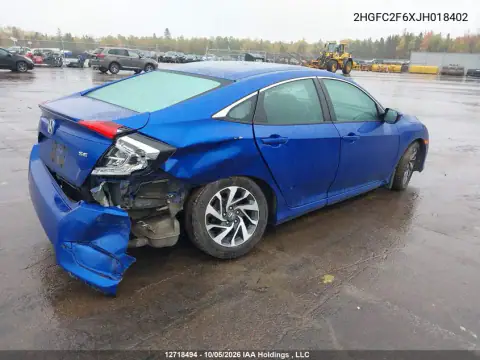 2HGFC2F6XJH018402 — 2018 Honda Civic, фото 5 с аукциона IAAI 20.10.2026, Задняя часть
