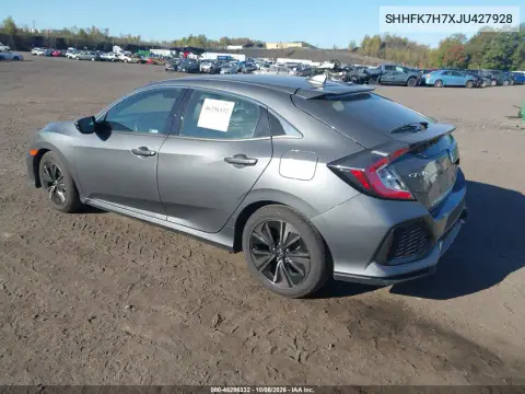 2018 Honda Civic Ex-L VIN SHHFK7H7XJU427928 фото 4