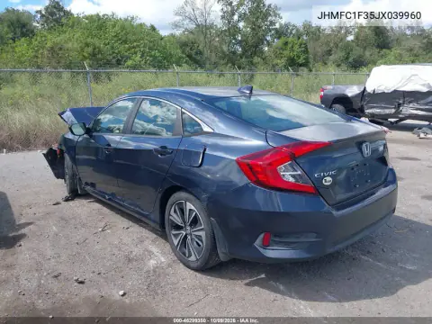 2018 Honda Civic Ex-T VIN JHMFC1F35JX039960 фото 3