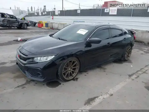 2018 Honda Civic Si VIN 2HGFC1E57JH707171 фото 3