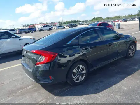 2018 Honda Civic Lx VIN 19XFC2E52JE001144 фото 5