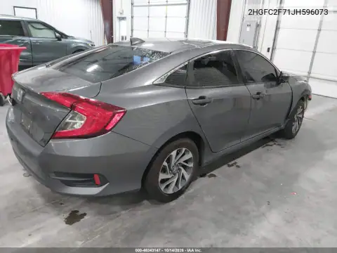 2HGFC2F71JH596073 — 2018 Honda Civic, фото 4 с аукциона IAAI, Повреждения со всех сторон
