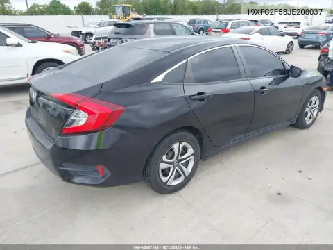 2018 Honda Civic Lx VIN 19XFC2F58JE208037 фото 5