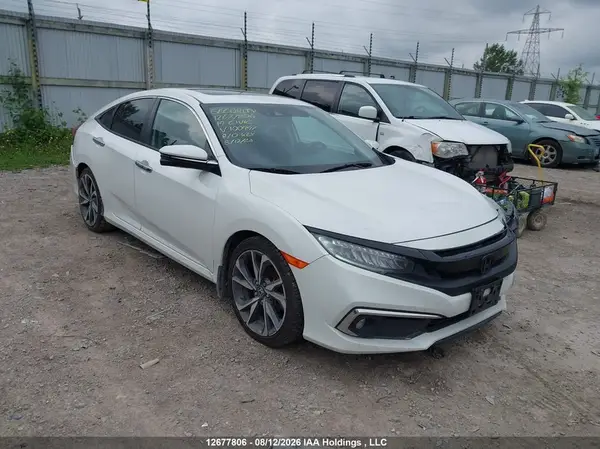 2HGFC1F99KH100997 — 2019 Honda Civic, Передняя часть (Front), фото до ремонта
