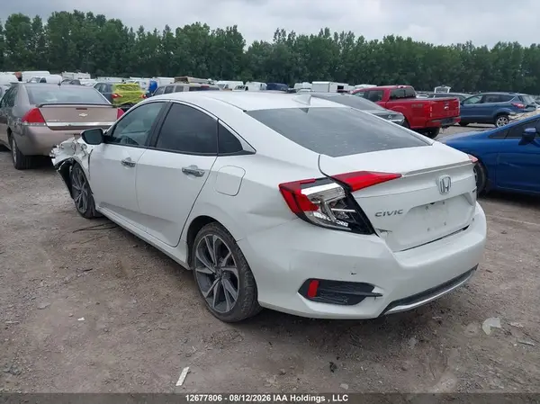 2HGFC1F99KH100997 — 2019 Honda Civic, фото 3 с аукциона IAAI 29.09.2026, Передняя часть