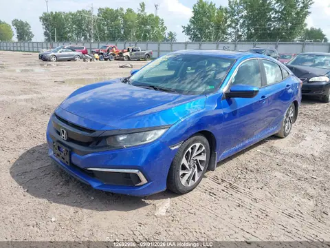 2019 Honda Civic VIN 2HGFC2F71KH024633 фото 2
