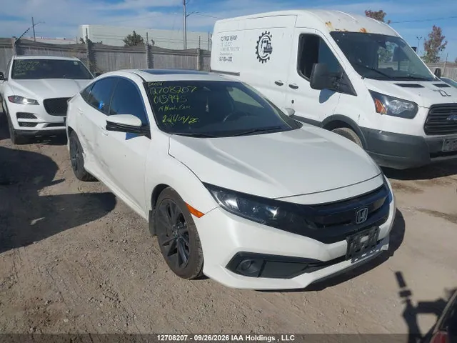 2019 Honda Civic VIN 2HGFC2F87KH015945 фото 1