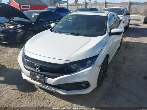 2019 Honda Civic VIN 2HGFC2F87KH015945 фото 2