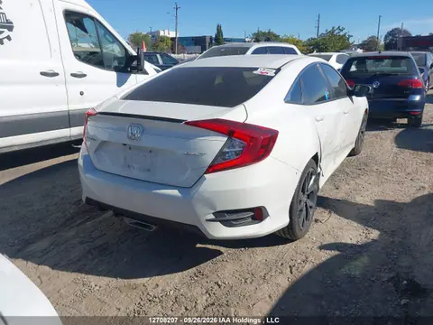 2019 Honda Civic VIN 2HGFC2F87KH015945 фото 4