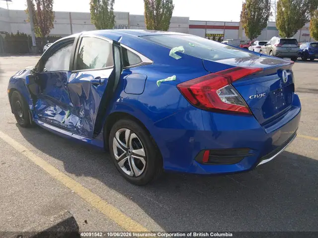 2HGFC2F58KH008699 — 2019 Honda Civic, фото 3 с аукциона IAAI 14.10.2026, Левый бок