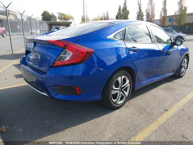 2HGFC2F58KH008699 — 2019 Honda Civic, фото 4 с аукциона IAAI 14.10.2026, Левый бок