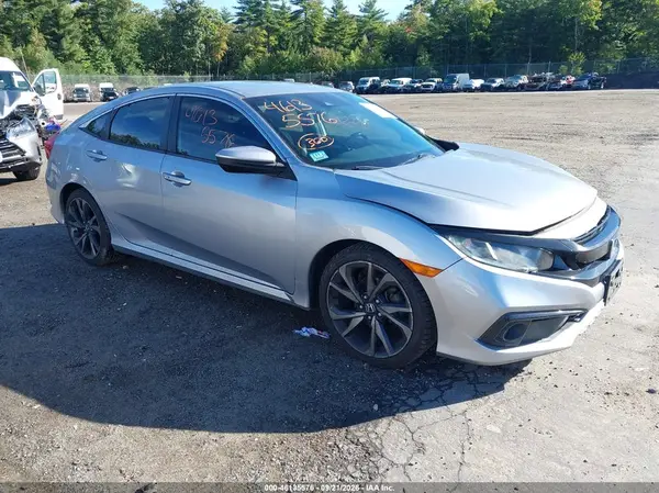 2HGFC2F82KH531808 — 2019 Honda Civic, Передняя часть слева (Left Front), фото до ремонта