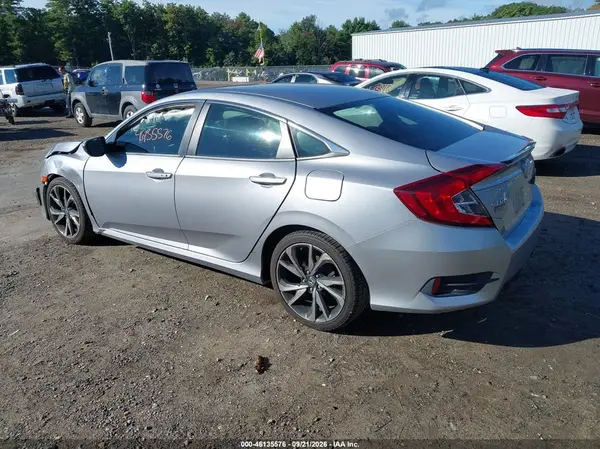 2HGFC2F82KH531808 — 2019 Honda Civic, фото 3 с аукциона IAAI, Передняя часть слева
