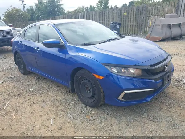 2HGFC2F60KH554115 — 2019 Honda Civic, Передняя часть (Front End), фото до ремонта