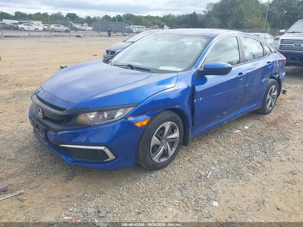 2HGFC2F60KH554115 — 2019 Honda Civic, фото 2 с аукциона IAAI, Передняя часть