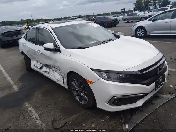 19XFC1F32KE212434 — 2019 Honda Civic, Задняя часть (Rear), фото до ремонта