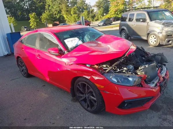 2HGFC2F83KH517139 — 2019 Honda Civic, Передняя часть (Front End), фото до ремонта