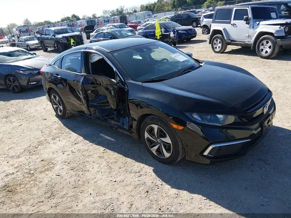 2HGFC2F63KH560717 — 2019 Honda Civic, Правый бок (Right Side), фото до ремонта