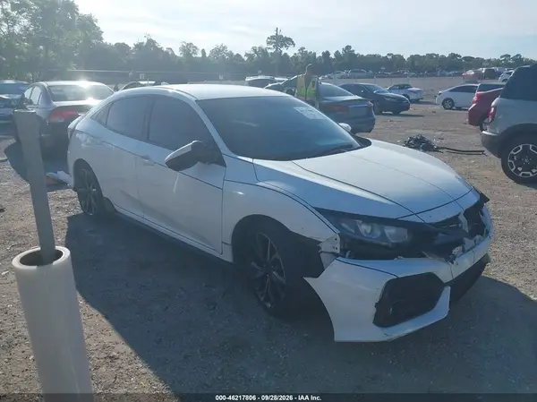 SHHFK7H41KU206662 — 2019 Honda Civic, Передняя часть (Front End), фото до ремонта