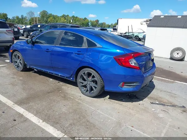 2019 HONDA CIVIC VIN 2HGFC2F8XKH606464 фото 3