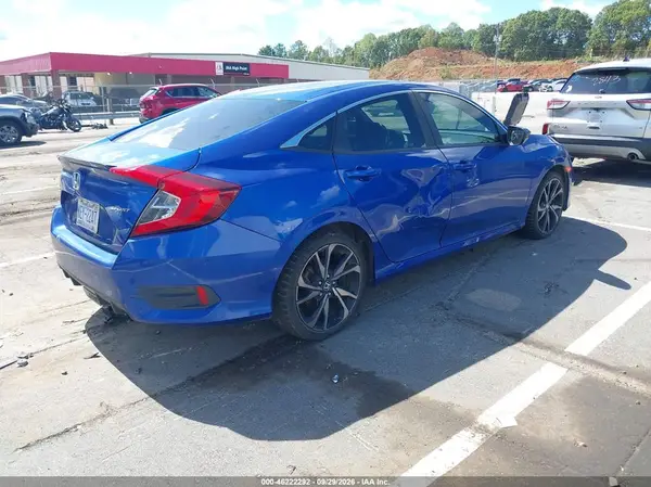 2019 HONDA CIVIC VIN 2HGFC2F8XKH606464 фото 4