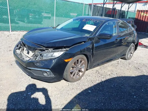 19XFC1F35KE010509 — 2019 Honda Civic, фото 2 с аукциона IAAI, Задняя часть