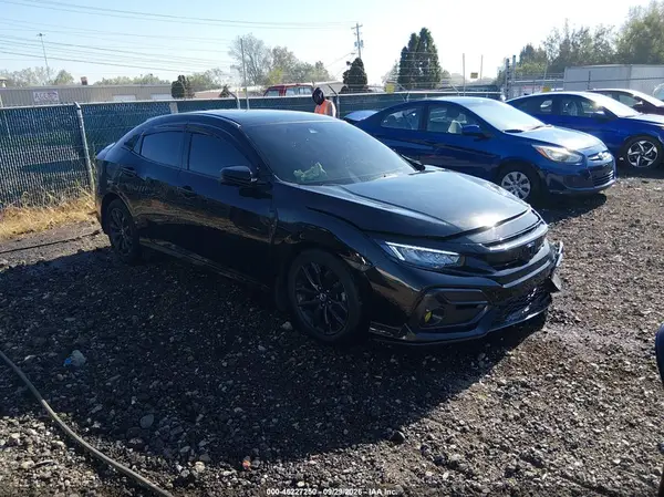 SHHFK7H60KU213426 — 2019 Honda Civic, Передняя часть слева (Left Front), фото до ремонта