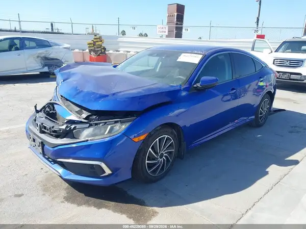2HGFC2F65KH531591 — 2019 Honda Civic, фото 2 с аукциона IAAI, Передняя часть