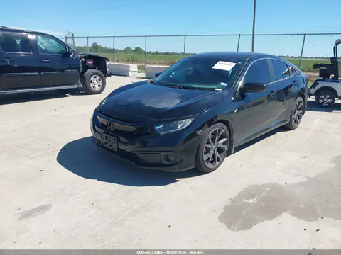 2019 Honda Civic Sport VIN 19XFC2F86KE050437 фото 2