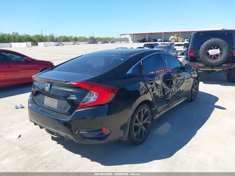 2019 Honda Civic Sport VIN 19XFC2F86KE050437 фото 4