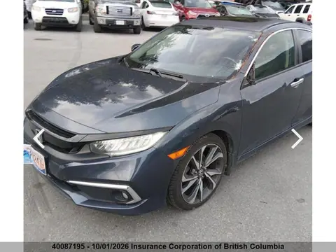 2020 Honda Civic VIN 2HGFC1F91LH104169 фото 2