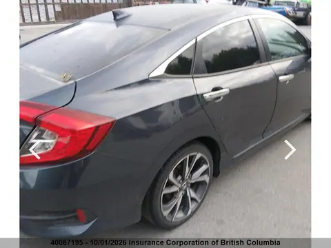 2020 Honda Civic VIN 2HGFC1F91LH104169 фото 4