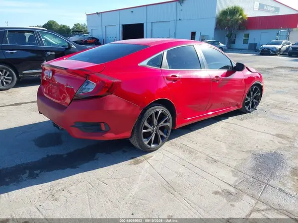 2HGFC2F89LH541205 — 2020 Honda Civic, фото 4 с аукциона IAAI 14.10.2026, Передняя часть слева