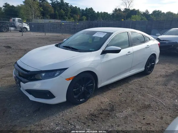 2HGFC2F80LH513809 — 2020 Honda Civic, фото 2 с аукциона IAAI, Передняя часть справа